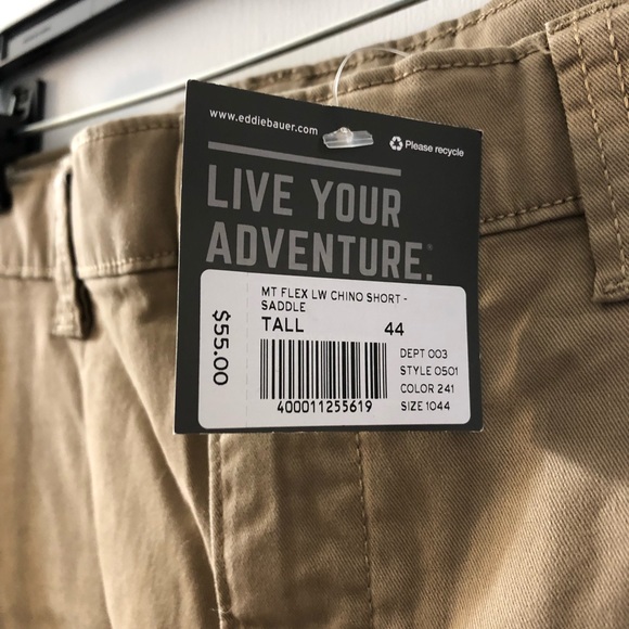 Eddy Bauer Legend Wash Tall Brown 
shorts size 44 - Picture 4 of 13